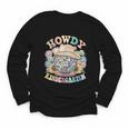 Howdy Kindergarten Cowgirl Country Western Back To School Youth Long Sleeve Tee Howdy Kindergarten Cowgirl Country Western Back To School Youth Long Sleeve Tee