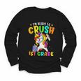 I'm Ready To Crush 1st Grade Dabbing Unicorn Back To School Youth Long Sleeve Tee I'm Ready To Crush 1st Grade Dabbing Unicorn Back To School Youth Long Sleeve Tee