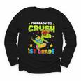 I'm Ready To Crush 1st Grade Dinosaurs Back To School Kids Youth Long Sleeve Tee I'm Ready To Crush 1st Grade Dinosaurs Back To School Kids Youth Long Sleeve Tee