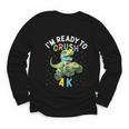 I'm Ready To Crush 4K Dinosaur Back To School 4K Kid Youth Long Sleeve Tee I'm Ready To Crush 4K Dinosaur Back To School 4K Kid Youth Long Sleeve Tee