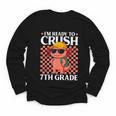 I'm Ready To Crush 7th Grade Axolotl Back To School Youth Long Sleeve Tee