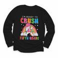 I'm Ready To Crush Fifth Grade Unicorn Back To School Girl Youth Long Sleeve Tee I'm Ready To Crush Fifth Grade Unicorn Back To School Girl Youth Long Sleeve Tee