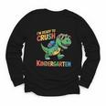 I'm Ready To Crush Kindergarten T-Rex Back To School Dino Youth Long Sleeve Tee I'm Ready To Crush Kindergarten T-Rex Back To School Dino Youth Long Sleeve Tee