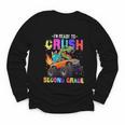 I'm Ready To Crush Second Grade Dinosaur Dino Back To School Youth Long Sleeve Tee I'm Ready To Crush Second Grade Dinosaur Dino Back To School Youth Long Sleeve Tee