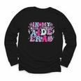 In My Instructional Aide Era Groovy Back To School Youth Long Sleeve Tee