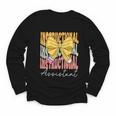 Instructional Assistant Groovy Coquette Bow Back To School Youth Long Sleeve Tee Instructional Assistant Groovy Coquette Bow Back To School Youth Long Sleeve Tee
