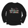 It's A Beautiful Day For Learning Back To School Youth Long Sleeve Tee It's A Beautiful Day For Learning Back To School Youth Long Sleeve Tee