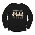 It's A Beautiful Day To Teach 4th Grade Goose Back To School Youth Long Sleeve Tee It's A Beautiful Day To Teach 4th Grade Goose Back To School Youth Long Sleeve Tee