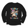 Kids Boom I'm Going To 1st Grade Dabbing Sloth For Back To School Youth Long Sleeve Tee Kids Boom I'm Going To 1st Grade Dabbing Sloth For Back To School Youth Long Sleeve Tee