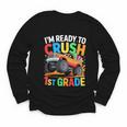 Kids I'm Ready To Crush 1st Grade Shirt Back To School Boy Youth Long Sleeve Tee Kids I'm Ready To Crush 1st Grade Shirt Back To School Boy Youth Long Sleeve Tee