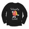 Kids School's Cool Saying Back To School For Kids Youth Long Sleeve Tee Kids School's Cool Saying Back To School For Kids Youth Long Sleeve Tee