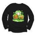 Kids St Patricks Day Shamrock Basketball Baseball Football Youth Long Sleeve Tee Kids St Patricks Day Shamrock Basketball Baseball Football Youth Long Sleeve Tee