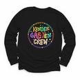 Kindergarten Crew Team Back To School 1st Day Of School Youth Long Sleeve Tee