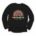 Kindergarten Dream Team Rainbow Welcome Back To School Youth Long Sleeve Tee Kindergarten Dream Team Rainbow Welcome Back To School Youth Long Sleeve Tee