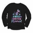 Kindergarten Mermaid Back To School Girls First Day Kinder Youth Long Sleeve Tee