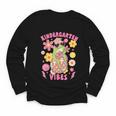 Kindergarten Vibes Groovy Kindergarten Back To School Frog Youth Long Sleeve Tee Kindergarten Vibes Groovy Kindergarten Back To School Frog Youth Long Sleeve Tee