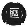 Kindergarten Vibes Retro Girl Back To School Kinder Boy Youth Long Sleeve Tee Kindergarten Vibes Retro Girl Back To School Kinder Boy Youth Long Sleeve Tee
