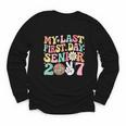 My Last First Day Senior 2027 Back To School Class Of 2027 Youth Long Sleeve Tee My Last First Day Senior 2027 Back To School Class Of 2027 Youth Long Sleeve Tee