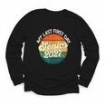 Last First Day Senior 2027 Back To School Class Of 2027 Youth Long Sleeve Tee Last First Day Senior 2027 Back To School Class Of 2027 Youth Long Sleeve Tee
