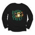 Leaping Into Pre-K Jumping Tree Frog Back To School Fun Youth Long Sleeve Tee Leaping Into Pre-K Jumping Tree Frog Back To School Fun Youth Long Sleeve Tee