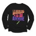 Learning Back To School Is a Motivational Youth Long Sleeve Tee Learning Back To School Is a Motivational Youth Long Sleeve Tee