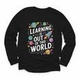 Learning Is Out Of This World Back To School Youth Long Sleeve Tee