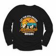 Let The 8th Grade Adventure Begin Back To School Youth Long Sleeve Tee Let The 8th Grade Adventure Begin Back To School Youth Long Sleeve Tee
