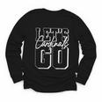 Let's Go Cardinals Back To School Spirit Youth Long Sleeve Tee Let's Go Cardinals Back To School Spirit Youth Long Sleeve Tee