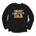 In My Librarian Era Retro Back To School Bookworm Book Lover Youth Long Sleeve Tee In My Librarian Era Retro Back To School Bookworm Book Lover Youth Long Sleeve Tee
