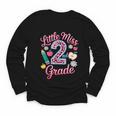 Little Miss 2nd Grade Grader Girls 1st Day Back To School Youth Long Sleeve Tee Little Miss 2nd Grade Grader Girls 1st Day Back To School Youth Long Sleeve Tee