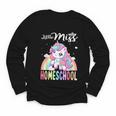 Little Miss Homeschool Back To School Girls Homeschool Youth Long Sleeve Tee