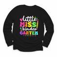 Little Miss Kindergarten Kids Girls Pencil Back To School Youth Long Sleeve Tee Little Miss Kindergarten Kids Girls Pencil Back To School Youth Long Sleeve Tee