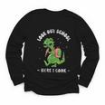 Look Out School Here I Come Grade Kids Pupil Back To School Youth Long Sleeve Tee