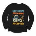 Mission Fifth 5th Grade Accepted Back To School Vintage Youth Long Sleeve Tee Mission Fifth 5th Grade Accepted Back To School Vintage Youth Long Sleeve Tee