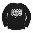 Mustangs High School Spirit Fan Team Mustang Back To School Youth Long Sleeve Tee Mustangs High School Spirit Fan Team Mustang Back To School Youth Long Sleeve Tee