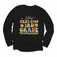 Next Stop 3rd Grade Groovy Retro Third Grade Back To School Youth Long Sleeve Tee