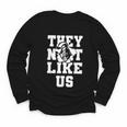 Not Like Knights Back To School Spirit Youth Long Sleeve Tee