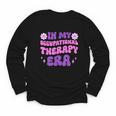 In My Occupational Therapy Era Groovy OT Back To School Youth Long Sleeve Tee