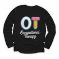 Occupational Therapy OT And COTA Back To School Youth Long Sleeve Tee Occupational Therapy OT And COTA Back To School Youth Long Sleeve Tee
