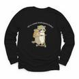 Off To Commit Kindergarten Foolery Raccoon Back To School Youth Long Sleeve Tee