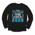 Official Freshman Future Class Of 2028 Back To School Youth Long Sleeve Tee Official Freshman Future Class Of 2028 Back To School Youth Long Sleeve Tee
