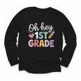 Oh Hey 1st Grade Back To School Cute Pencil Graphic Youth Long Sleeve Tee Oh Hey 1st Grade Back To School Cute Pencil Graphic Youth Long Sleeve Tee