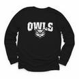 Owls Back To School Spirit Youth Long Sleeve Tee Owls Back To School Spirit Youth Long Sleeve Tee