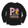 P Is For Principal Back To School Pencil Bow Principal Women Youth Long Sleeve Tee P Is For Principal Back To School Pencil Bow Principal Women Youth Long Sleeve Tee