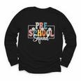 Preschool Squad Back To School Preschool Crew Youth Long Sleeve Tee
