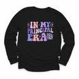 In My Principal Era Groovy School Principal Back To School Youth Long Sleeve Tee In My Principal Era Groovy School Principal Back To School Youth Long Sleeve Tee