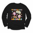 Readers Are Leaders Book Lover Back To School Groovy Girls Youth Long Sleeve Tee