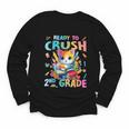 Ready To Crush 2nd Grade Back To School 2nd Grade Cat Kitten Youth Long Sleeve Tee Ready To Crush 2nd Grade Back To School 2nd Grade Cat Kitten Youth Long Sleeve Tee