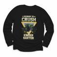 Ready To Crush Kindergarten Monster Truck Boy Back To School Youth Long Sleeve Tee