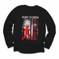 Ready To Crush Second Grade Soccer USA Flag Back To School Youth Long Sleeve Tee Ready To Crush Second Grade Soccer USA Flag Back To School Youth Long Sleeve Tee